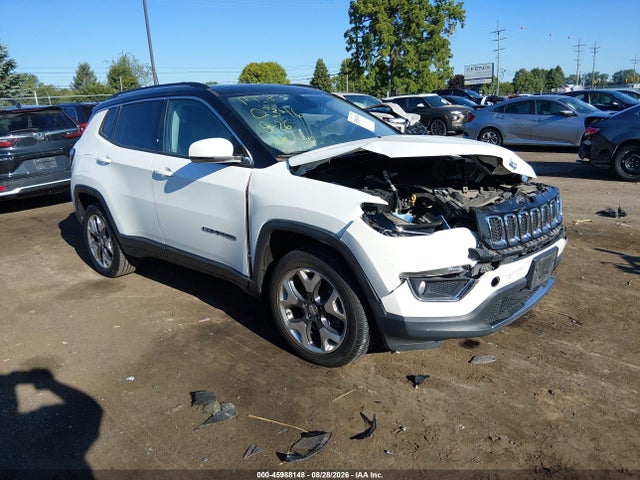 Aukcja sprzedaży 2018 Jeep Compass Limited 4x4, vin: 3C4NJDCB2JT190346, numer aukcji: 45988148