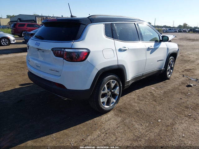Aukcja sprzedaży 2018 Jeep Compass Limited 4x4, vin: 3C4NJDCB2JT190346, numer aukcji: 45988148