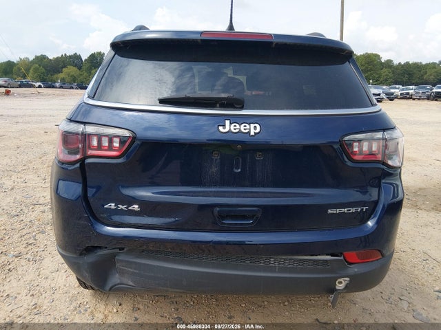 45988304 :رقم المزاد ، 3C4NJDAB8MT521034 vin ، 2021 Jeep Compass Sport 4x4 مزاد بيع