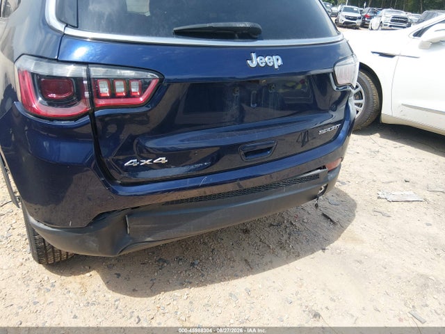 45988304 :رقم المزاد ، 3C4NJDAB8MT521034 vin ، 2021 Jeep Compass Sport 4x4 مزاد بيع