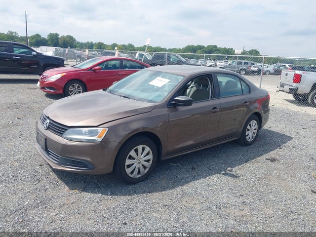 2014 Volkswagen Jetta 2.0l S მანქანა იყიდება აუქციონზე, vin: 3VW2K7AJ6EM312991, აუქციონის ნომერი: 45988436