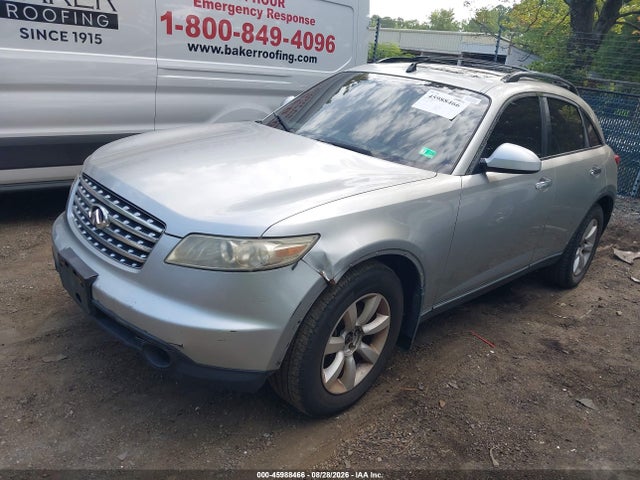 45988466 :رقم المزاد ، JNRAS08W75X216353 vin ، 2005 Infiniti Fx35 مزاد بيع
