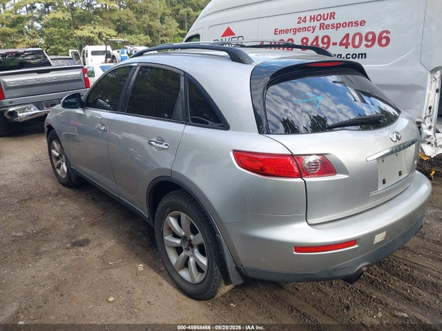 45988466 :رقم المزاد ، JNRAS08W75X216353 vin ، 2005 Infiniti Fx35 مزاد بيع