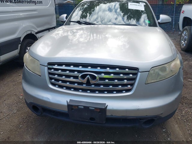 45988466 :رقم المزاد ، JNRAS08W75X216353 vin ، 2005 Infiniti Fx35 مزاد بيع