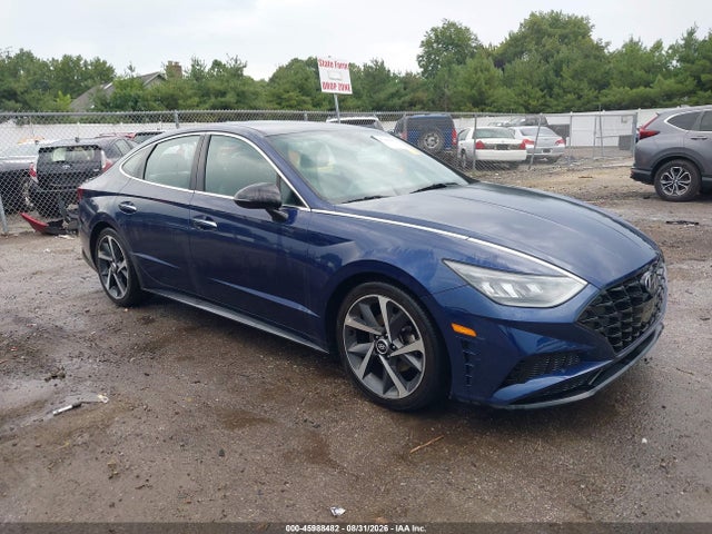 45988482 :رقم المزاد ، 5NPEJ4J20MH108489 vin ، 2021 Hyundai Sonata Sel Plus مزاد بيع