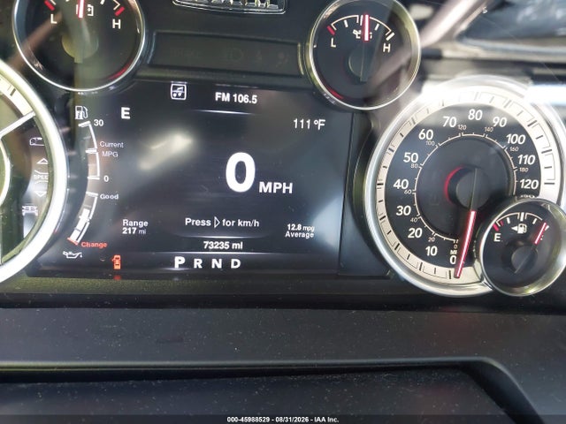45988529 :رقم المزاد ، 1C6RR7NT5GS287477 vin ، 2016 Ram 1500 Laramie مزاد بيع
