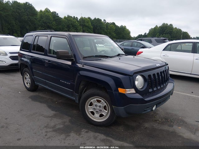 Продажа на аукционе авто 2016 Jeep Patriot Sport, vin: 1C4NJPBB6GD676241, номер лота: 45988634