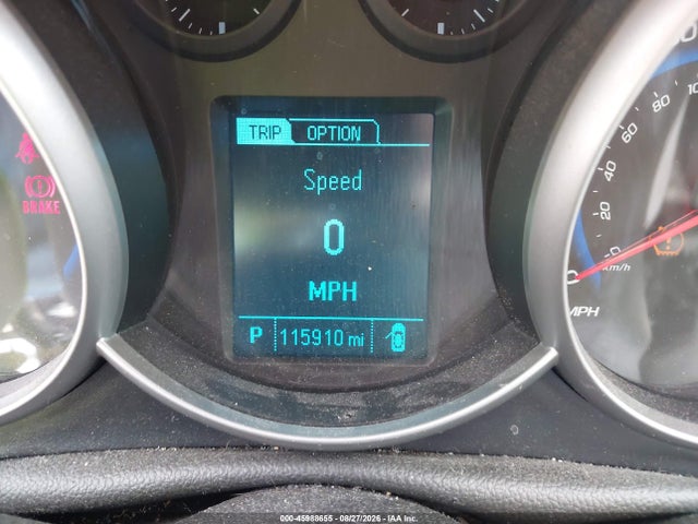 45988655 :رقم المزاد ، 1G1PC5SH6G7176910 vin ، 2016 Chevrolet Cruze Limited Ls Auto مزاد بيع