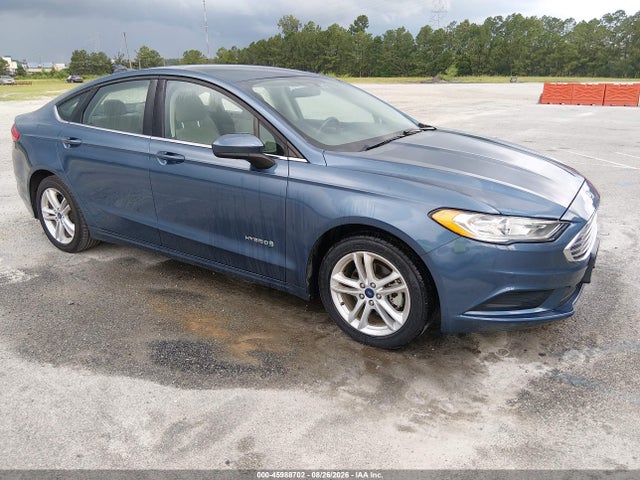 Продаж на аукціоні авто 2018 Ford Fusion Hybrid S, vin: 3FA6P0UU8JR271625, номер лоту: 45988702