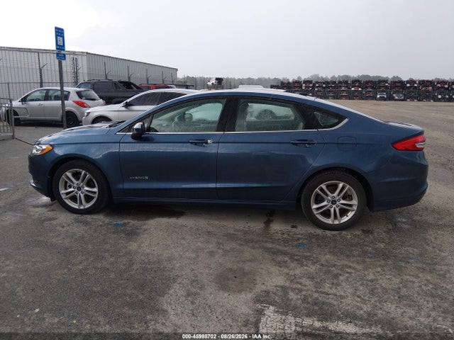 Продаж на аукціоні авто 2018 Ford Fusion Hybrid S, vin: 3FA6P0UU8JR271625, номер лоту: 45988702
