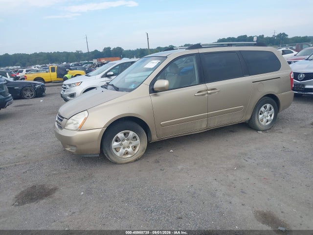 45988735 :رقم المزاد ، KNDMB233666096168 vin ، 2006 Kia Sedona Ex/lx مزاد بيع