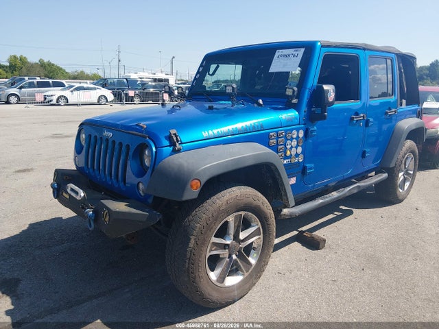 Продажа на аукционе авто 2015 Jeep Wrangler Unlimited Sport, vin: 1C4HJWDG9FL665173, номер лота: 45988761
