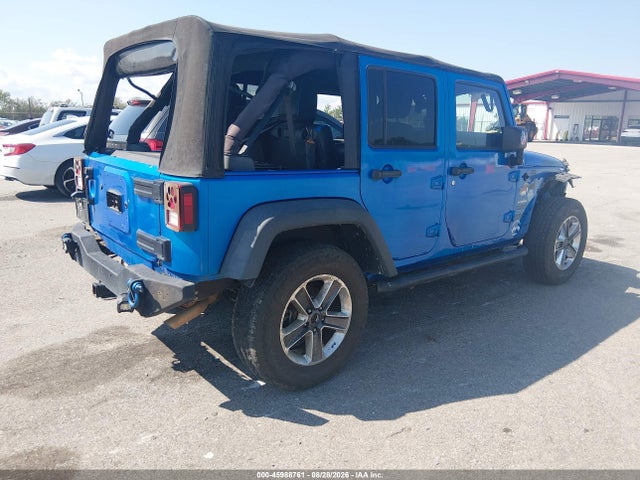 Продажа на аукционе авто 2015 Jeep Wrangler Unlimited Sport, vin: 1C4HJWDG9FL665173, номер лота: 45988761