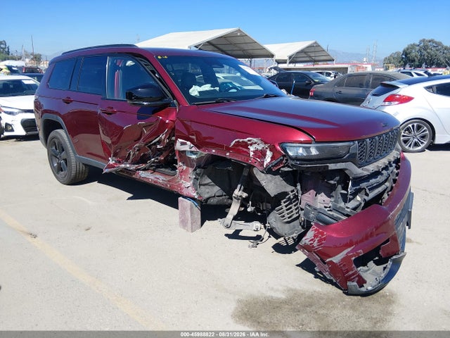 Продаж на аукціоні авто 2021 Jeep Grand Cherokee L Altitude 4x2, vin: 1C4RJJAG7M8145324, номер лоту: 45988822