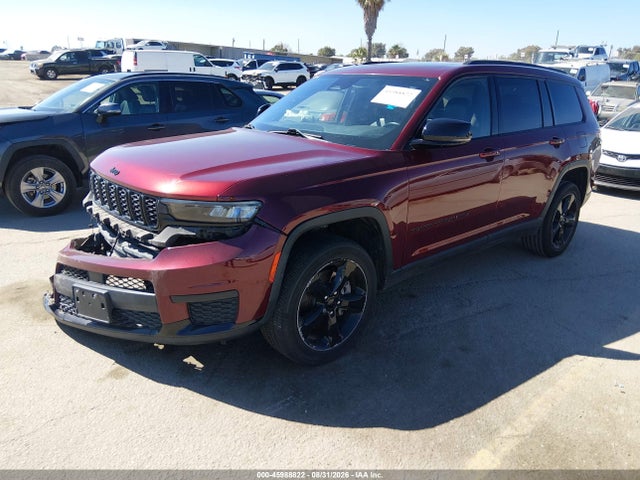 45988822 :رقم المزاد ، 1C4RJJAG7M8145324 vin ، 2021 Jeep Grand Cherokee L Altitude 4x2 مزاد بيع