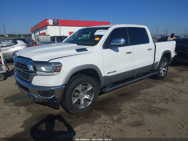 45988835 :رقم المزاد ، 1C6SRFJT3LN141847 vin ، 2020 Ram 1500 Laramie  4x4 5'7 Box مزاد بيع