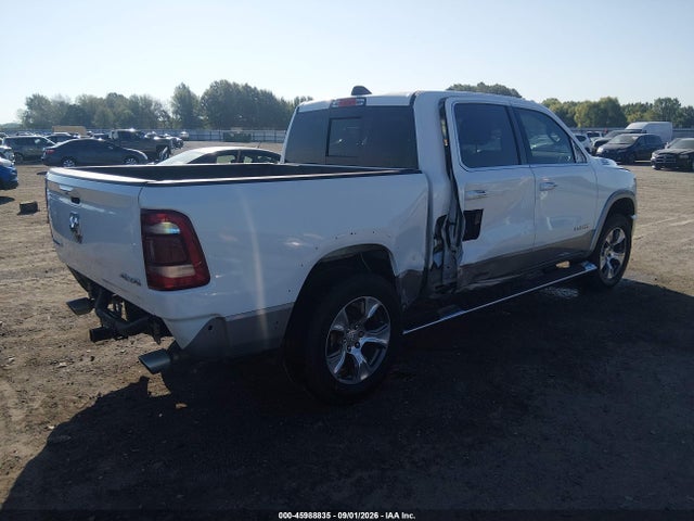 45988835 :رقم المزاد ، 1C6SRFJT3LN141847 vin ، 2020 Ram 1500 Laramie  4x4 5'7 Box مزاد بيع