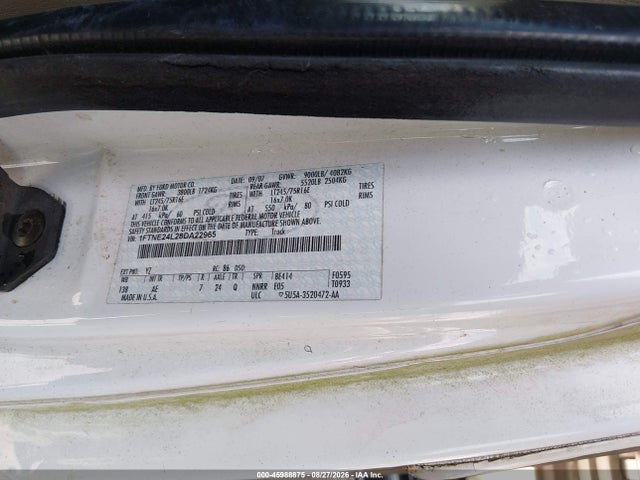 2008 Ford E-250 Commercial მანქანა იყიდება აუქციონზე, vin: 1FTNE24L28DA22965, აუქციონის ნომერი: 45988875