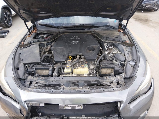 2019 Infiniti Q50 3.0t Luxe მანქანა იყიდება აუქციონზე, vin: JN1EV7AP5KM513870, აუქციონის ნომერი: 45988907