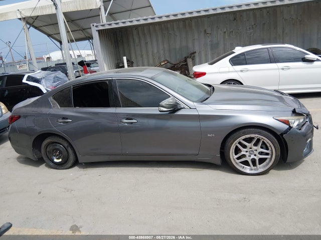 2019 Infiniti Q50 3.0t Luxe მანქანა იყიდება აუქციონზე, vin: JN1EV7AP5KM513870, აუქციონის ნომერი: 45988907