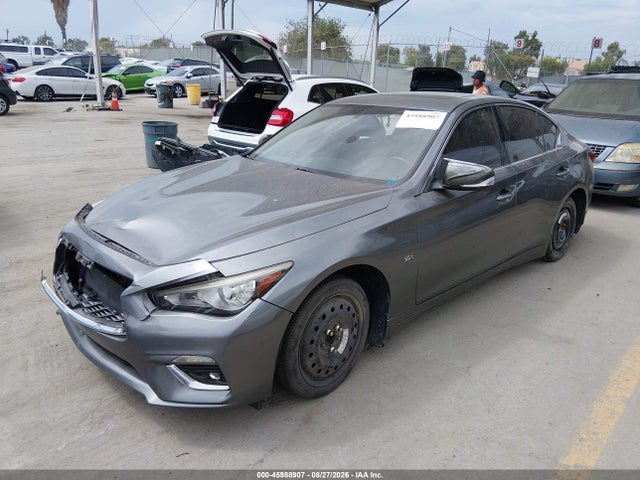 2019 Infiniti Q50 3.0t Luxe მანქანა იყიდება აუქციონზე, vin: JN1EV7AP5KM513870, აუქციონის ნომერი: 45988907