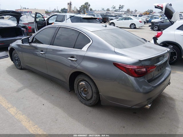 2019 Infiniti Q50 3.0t Luxe მანქანა იყიდება აუქციონზე, vin: JN1EV7AP5KM513870, აუქციონის ნომერი: 45988907