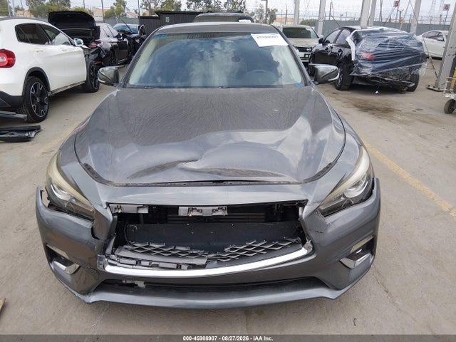 2019 Infiniti Q50 3.0t Luxe მანქანა იყიდება აუქციონზე, vin: JN1EV7AP5KM513870, აუქციონის ნომერი: 45988907
