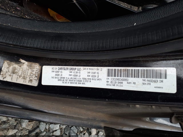 Продаж на аукціоні авто 2012 Dodge Avenger Se, vin: 1C3CDZAB5CN269953, номер лоту: 45988923