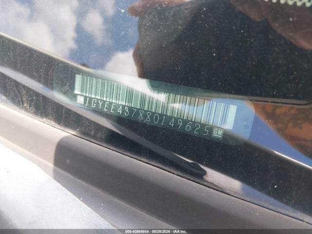 45988954 :رقم المزاد ، 1GYEE437880149625 vin ، 2008 Cadillac Srx V6 مزاد بيع