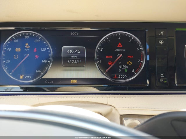 2014 Mercedes-benz S 550 მანქანა იყიდება აუქციონზე, vin: WDDUG8CB8EA019850, აუქციონის ნომერი: 45988958