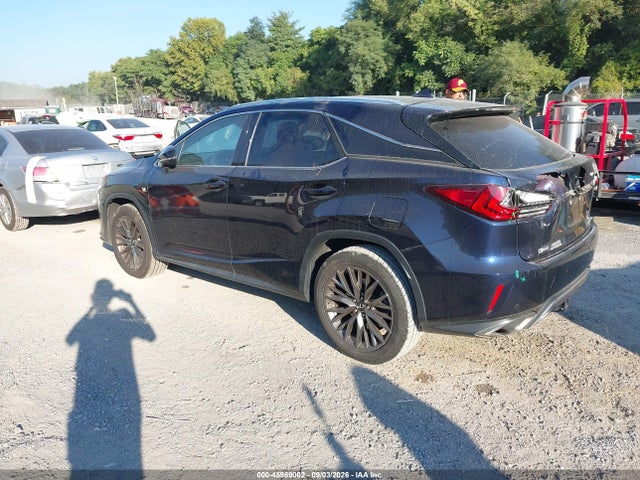 45989002 :رقم المزاد ، 2T2BZMCA0HC118556 vin ، 2017 Lexus Rx 350 F Sport مزاد بيع