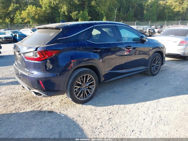 45989002 :رقم المزاد ، 2T2BZMCA0HC118556 vin ، 2017 Lexus Rx 350 F Sport مزاد بيع
