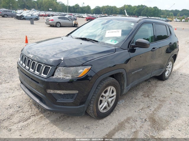 Aukcja sprzedaży 2018 Jeep Compass Sport Fwd, vin: 3C4NJCAB0JT105596, numer aukcji: 45989031