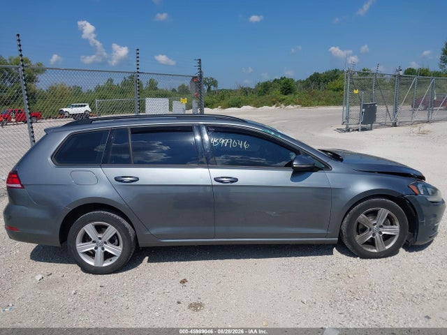 2018 Volkswagen Golf Sportwagen Tsi S/tsi Se მანქანა იყიდება აუქციონზე, vin: 3VWD17AU9JM761761, აუქციონის ნომერი: 45989046