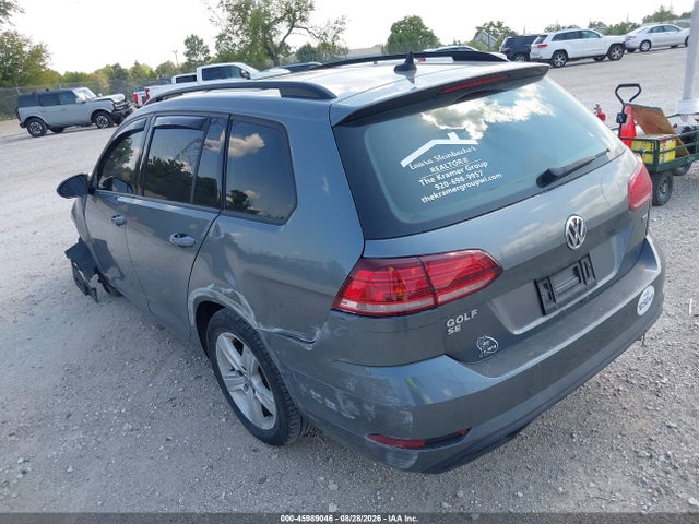 2018 Volkswagen Golf Sportwagen Tsi S/tsi Se მანქანა იყიდება აუქციონზე, vin: 3VWD17AU9JM761761, აუქციონის ნომერი: 45989046