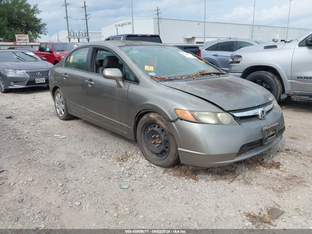 2006 Honda Civic Lx მანქანა იყიდება აუქციონზე, vin: 1HGFA16596L040666, აუქციონის ნომერი: 45989077