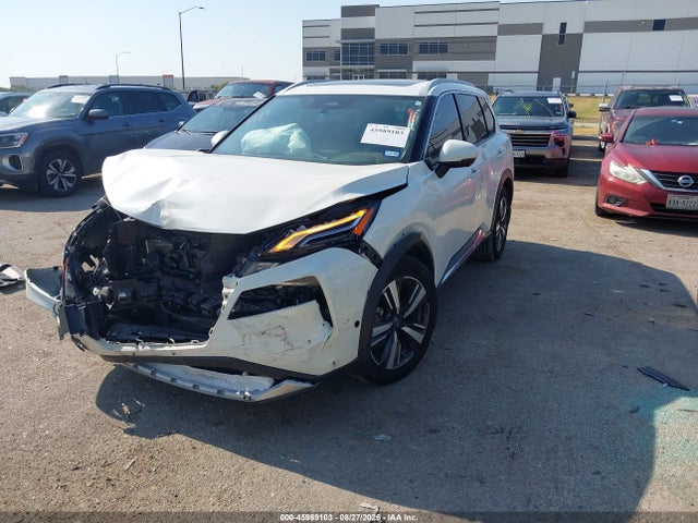 2023 Nissan Rogue Platinum Fwd მანქანა იყიდება აუქციონზე, vin: JN8BT3DC4PW105481, აუქციონის ნომერი: 45989103