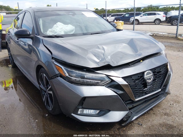 45989133 :رقم المزاد ، 3N1AB8DVXMY286456 vin ، 2021 Nissan Sentra Sr Xtronic Cvt مزاد بيع