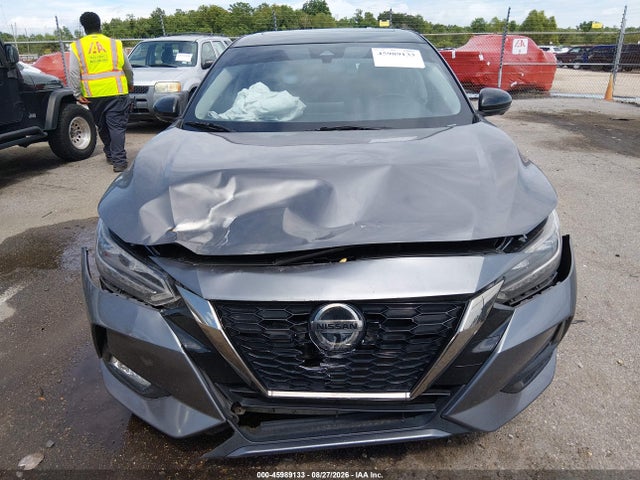 45989133 :رقم المزاد ، 3N1AB8DVXMY286456 vin ، 2021 Nissan Sentra Sr Xtronic Cvt مزاد بيع