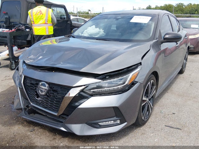 45989133 :رقم المزاد ، 3N1AB8DVXMY286456 vin ، 2021 Nissan Sentra Sr Xtronic Cvt مزاد بيع