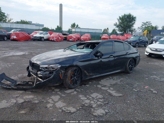 BMW M550i Xdrive 2018 WBAJB9C5XJB035951 Image 2