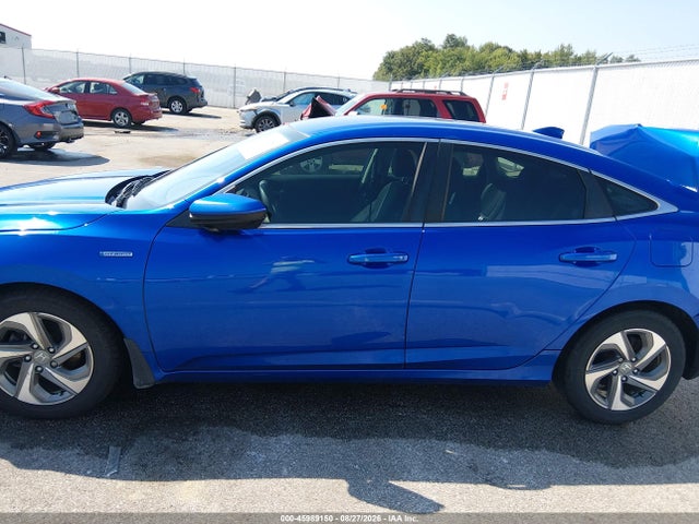 45989150 :رقم المزاد ، 19XZE4F59KE031535 vin ، 2019 Honda Insight Ex مزاد بيع