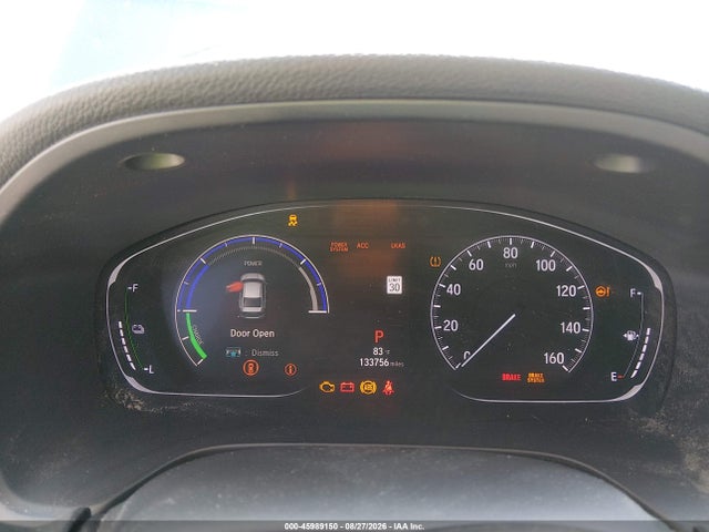 45989150 :رقم المزاد ، 19XZE4F59KE031535 vin ، 2019 Honda Insight Ex مزاد بيع