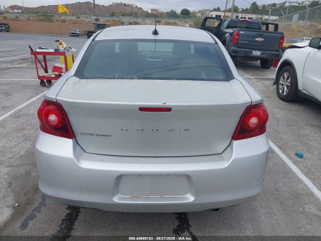 Продажа на аукционе авто 2012 Dodge Avenger Se, vin: 1C3CDZAB4CN136326, номер лота: 45989153