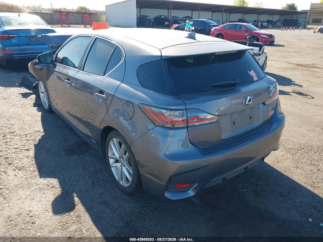 45989203 :رقم المزاد ، JTHKD5BH7G2251771 vin ، 2016 Lexus Ct 200h مزاد بيع