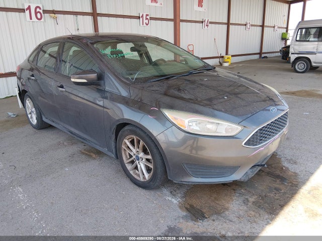 2016 Ford Focus Se მანქანა იყიდება აუქციონზე, vin: 1FADP3F21GL406116, აუქციონის ნომერი: 45989290