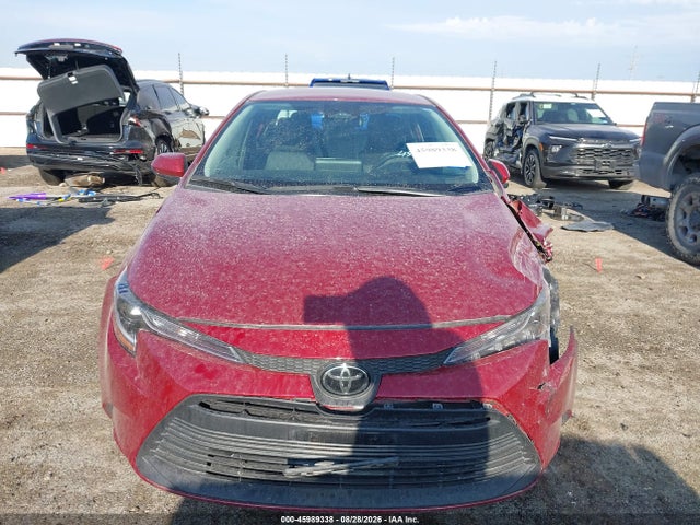 45989338 :رقم المزاد ، 5YFB4MDE2SP340236 vin ، 2025 Toyota Corolla Le مزاد بيع