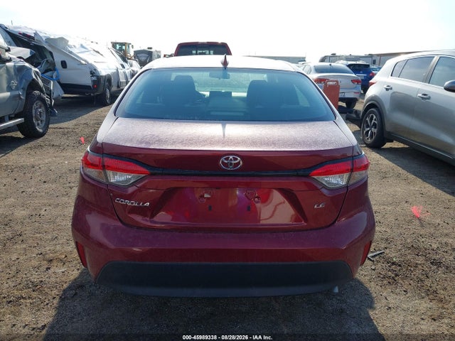 45989338 :رقم المزاد ، 5YFB4MDE2SP340236 vin ، 2025 Toyota Corolla Le مزاد بيع