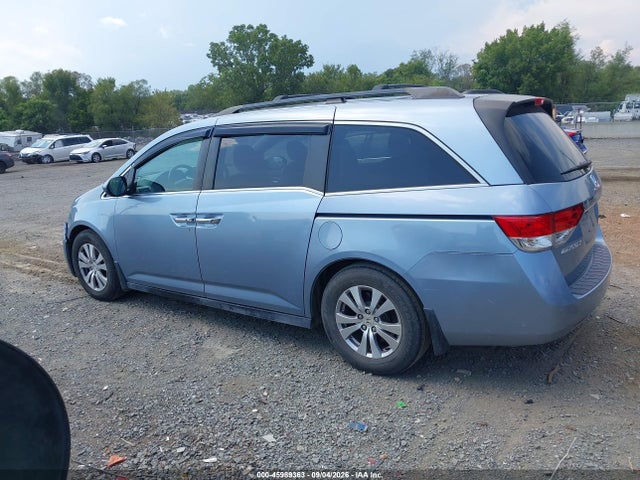 2014 Honda Odyssey Ex-l მანქანა იყიდება აუქციონზე, vin: 5FNRL5H67EB056014, აუქციონის ნომერი: 45989363