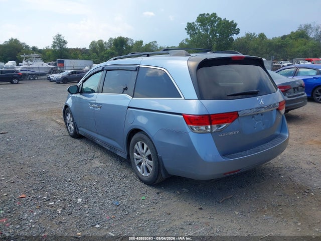 2014 Honda Odyssey Ex-l მანქანა იყიდება აუქციონზე, vin: 5FNRL5H67EB056014, აუქციონის ნომერი: 45989363